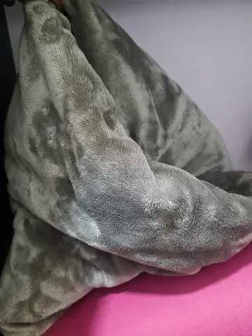 Single Soft Plush Grey Throw Blanket - Lightweight and Cozy