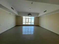 2BR hall, free AC, spacious, panoramic open view, built-in wardrobes, new building, near Nesto