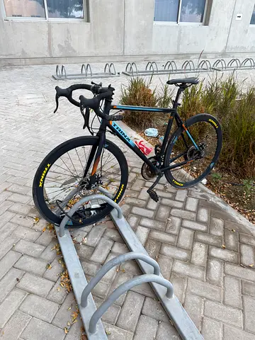 Used road bike — lightweight frame with drop bars, ready to ride