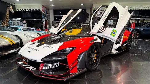 MCLAREN SENNA GTR LANZANTE. ROAD LEGAL, GTR CHASSIS, NO 1 OUT OF 75