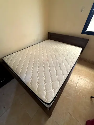 Bed + Mattress LIKE NEW.