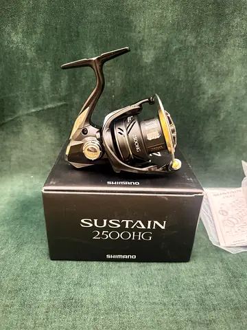 Shimano Sustain 2500HG Spinning Reel - Brand New
