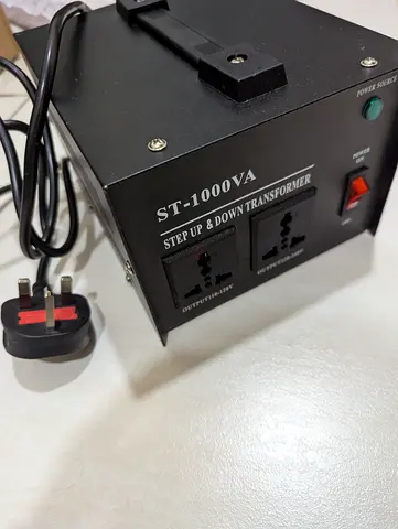 ST-1000VA 1000W Transformer, 110V to 220V / 220V to 110V Step Up  Down + digital multimeter