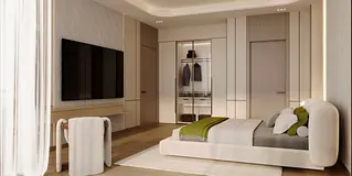 Furnished Studio | Business Bay | Burj Khalifa View