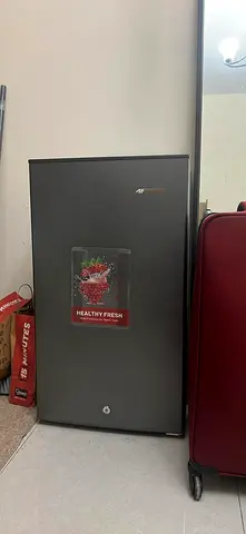 Compact Mini Fridge - Single Door, Good Condition