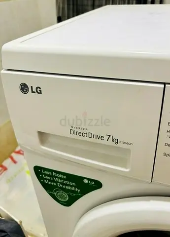 LG Inverter Direct Drive Front-Load Washing Machine 7kg