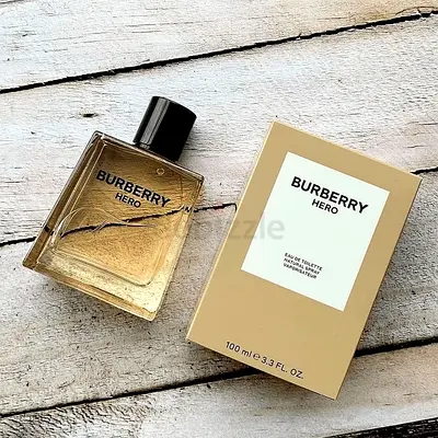 Burberry Hero Eau de Toilette 100ml - Almost Full, Original Box