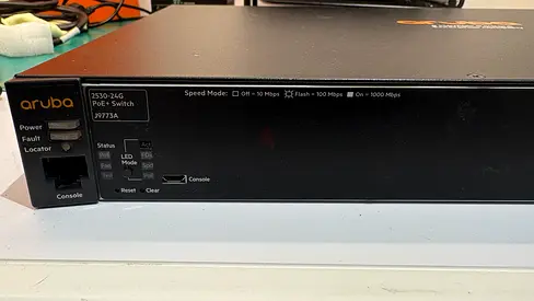 Aruba J9773A 2530-24G PoE+ Switch (24-port) - Working Condition