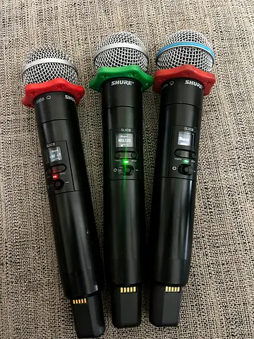 Shure SLXD2 microphone