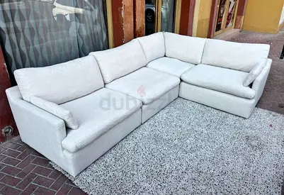 Home Center swin feather filled sofa