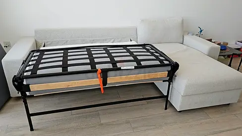 Ikea vimle L shape sofa bed Beige