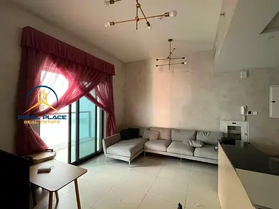 Elegant 2BR | Pool View Balcony | Bright Living in Binghatti Point, DSO