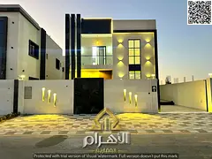 With only a 10% down payment | Own a luxury villa in Al Zahia, Ajman | 4 master bedrooms with centra