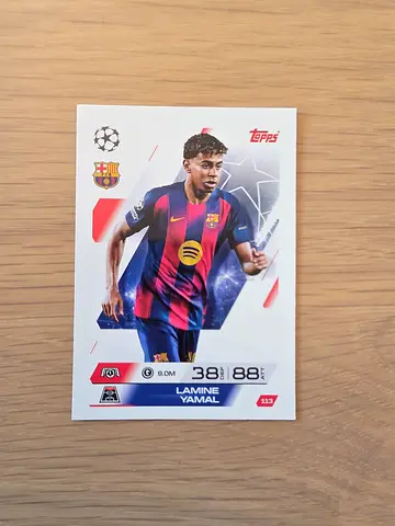 FC Barcelona Soccer Trading Card - Lamine Yamal