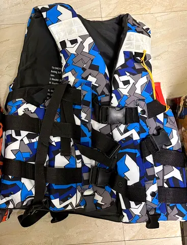 Blue Camouflage Life Jacket / Personal Flotation Device