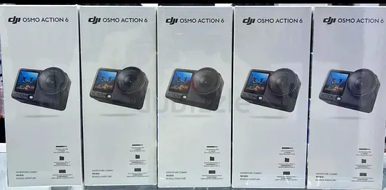 DJI Osmo Action 6 — Brand New in Box (5 Units Available)