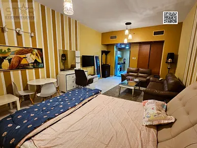 Resale | Studio for Sale in Falcon Towers – Al Rashidiya 1 A distinctive studio with city views in Falcon Towers Unit Details: Kitchen Bathroom Bal