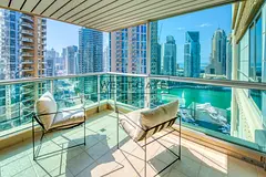 Furnished | Luxury 2BR+Study | Partial Marina View