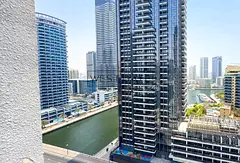 JBR and Marina View | 2BR | High Floor |Furnished