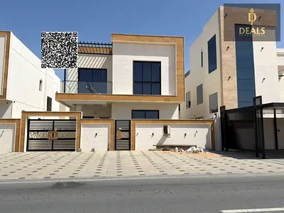 للايجار السنوى فيلا 7غرف بالياسمين عجمان