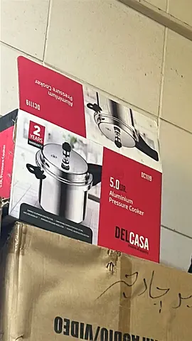 Delcasa 5.0 L Aluminium Pressure Cooker - New in Box