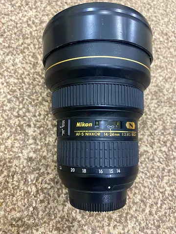 Nikon AF-S NIKKOR 14-24mm f/2.8G ED Ultra Wide Angle Lens (Used)