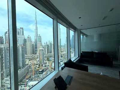 Burj View | Spacious Office Space for Rent | Business Bay | Close to Downtown