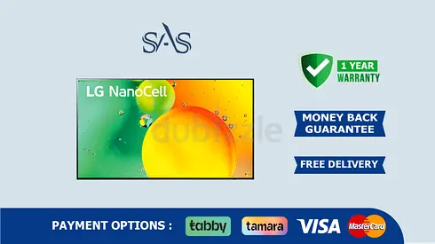 LG 86 inch NanoCell Tv | Free Deliver | Warranty | 100Hz 4K Ultra HD Smart TV 86NANO76 |