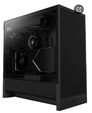 Custom Gaming Desktop PC with Liquid Cooling and High-End GPU. Nvidia RTX 5080 with intel i7 1400k