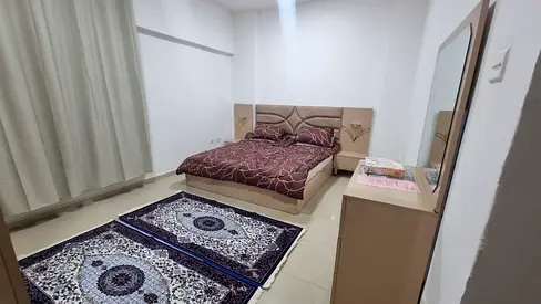 اول ساكن ارخص شقة غرفة وصالة مفروشة مع انترنت فرش فندقي