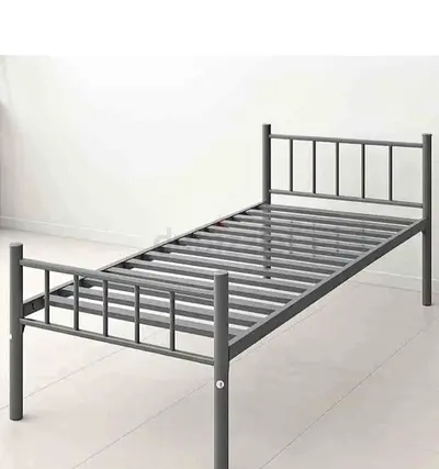 New Single Bed Silver For Sale – Strong  Durable