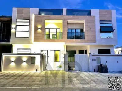 Own a luxurious home with an elegant European design, directly opposite a mosque, close to all services, at a price that includes registration.