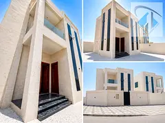 Corner villa in one of Ajman's most prestigious areas, 5000 sq ft, including air conditioning an