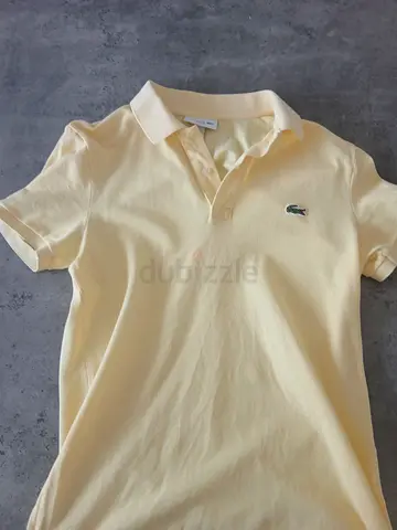 Yellow Lacoste Polo Shirt - Classic Fit