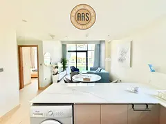 Fully furnished burjkahlifa view 1bhk available just 90k in 4 cheqs