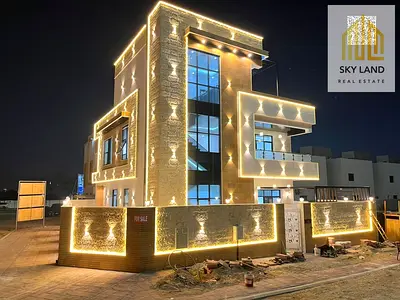 Own your dream villa in the heart of Ajman, on a corner lot with two street frontages. Includes wat