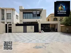 Al Rawda villa, near Sheikh Ammar Street, large area, freehold ownership, includes electricity, wate