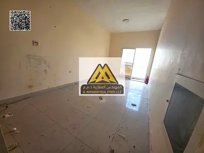 Spacious studio in Al Hamidiya, Ajman, balcony, prime location near the Court and University, AED 17,000 in 4 or 6 installments, lively area with easy
