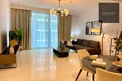 READY TO MOVE | FURNISHED 1BR ON HIGH FLOOR | PARTIAL SEA VIEW