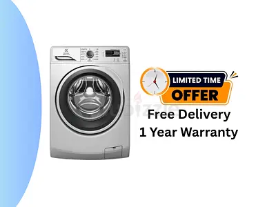 Electrolux 8KG Inverter Motor Front Load Washing Machine, 1200RPM