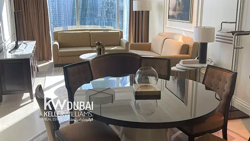 Burj View | Luxury Furnished | Downtown Living