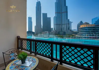 Exclusive High-end Furnished Residence | Burj Khalifa & Fountain Views | Private Balcony