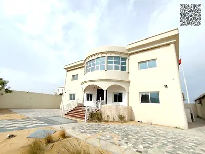 Villa for rent in Al Jurf 2 area, Ajman, excellent location