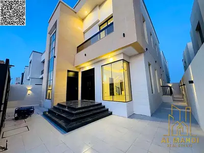 فيلا فاخرة 5 غرف ماستر في الياسمين – عجمان | شامل الرسوم والماء والكهرباء والتكييف | 10% مقدم