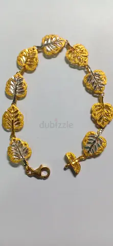 Real 22k Gold Ladies Bracelet for sale