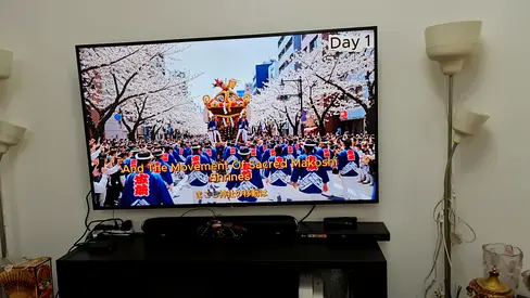 65-inch Sony Bravia LED Smart TV in Good Working Condition, with remote, Stand, wall mount brackets
