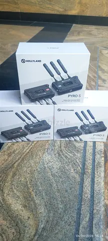 Hollyland PYRO 5 Wireless Lavalier Mic System - New in Box (3 units)