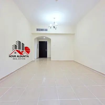 MONTHLY PAYMENTS - READY TO MOVE IN - 12 CHEQUES - SPACIOUS 1BHK WITH BALCONY RENT 48K - FAMILY BUILDING - CAR PARKING FREE - CLOSE TO NMC HOSPITAL