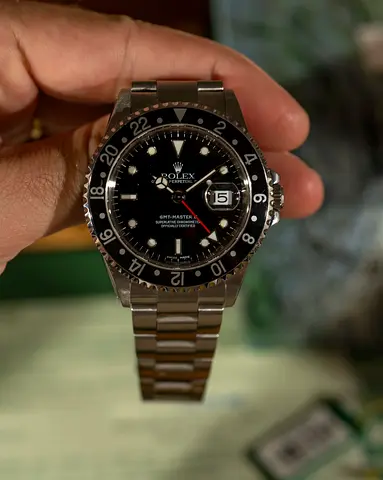 SC Rolex GMT Master Vintage Black 1:1