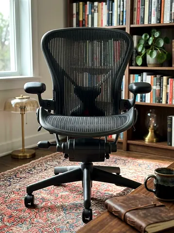 Herman Miller Aeron Ergonomic Office Chair - Size B, Good Condition